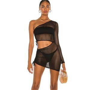 x REVOLVE Esme Mini Dress in Black